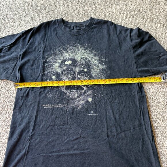 Einstein SPIE T-Shirt L Single Stitch Glow Physics Science Vintage 1993 Tech - Picture 6 of 7